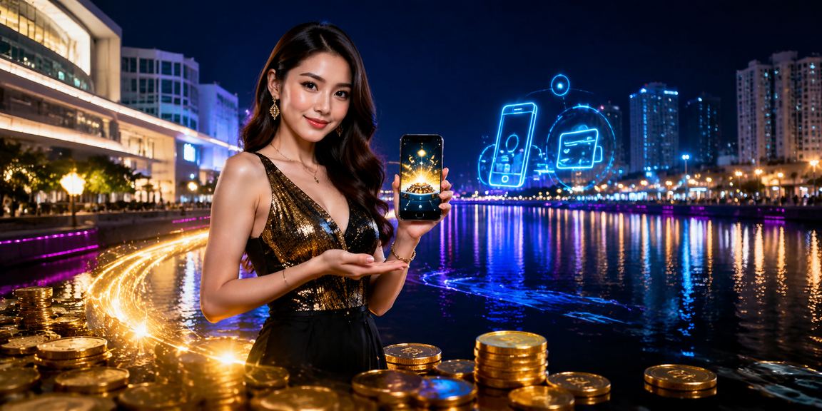 Pengguna di Johor Bahru menyemak odds perlawanan melalui aplikasi kasino mudah alih